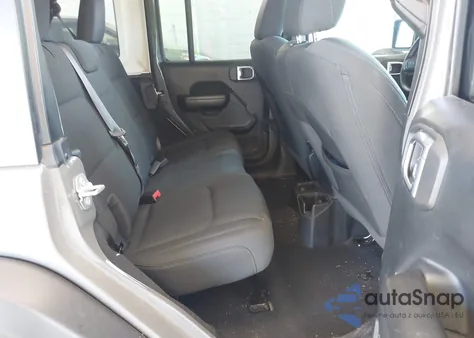 2021 Jeep Wrangler Unlimited Willys 4X4 из США, поврежденный, VIN 1C4HJXDG6MW549236